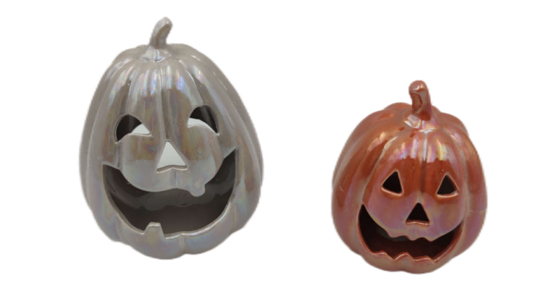 Halloween decoration Grimace Pumpkins